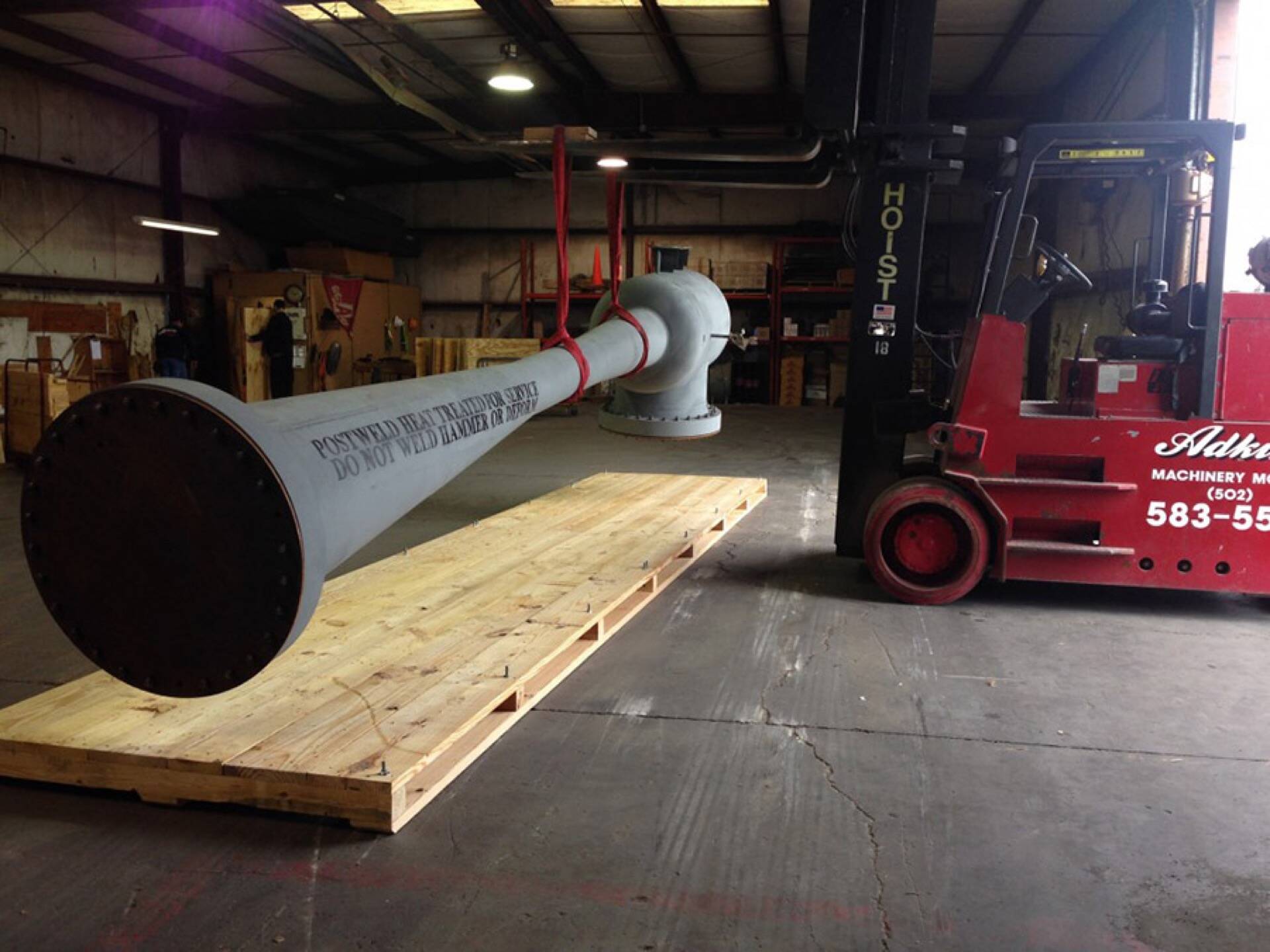Adkins machinery moving services